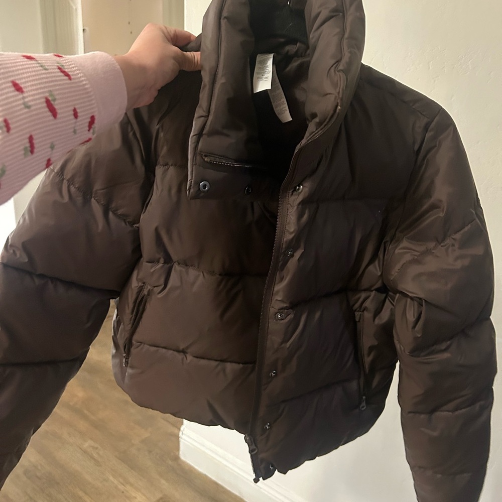 Alo Brown Bomber Jacket